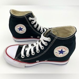 Converse CTAS Lux Hidden Wedge Classic Black / White Womens 5